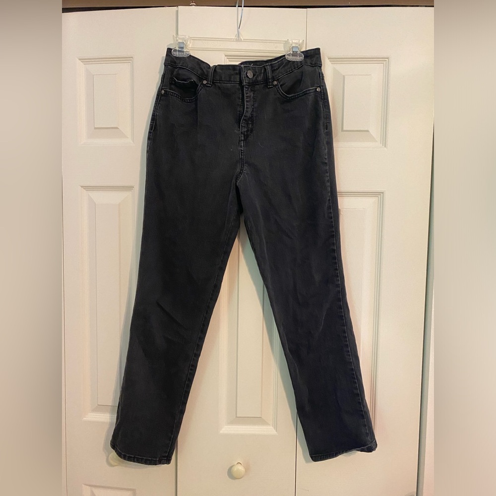 Black, Rail Straight, Gloria Vanderbilt Jeans.